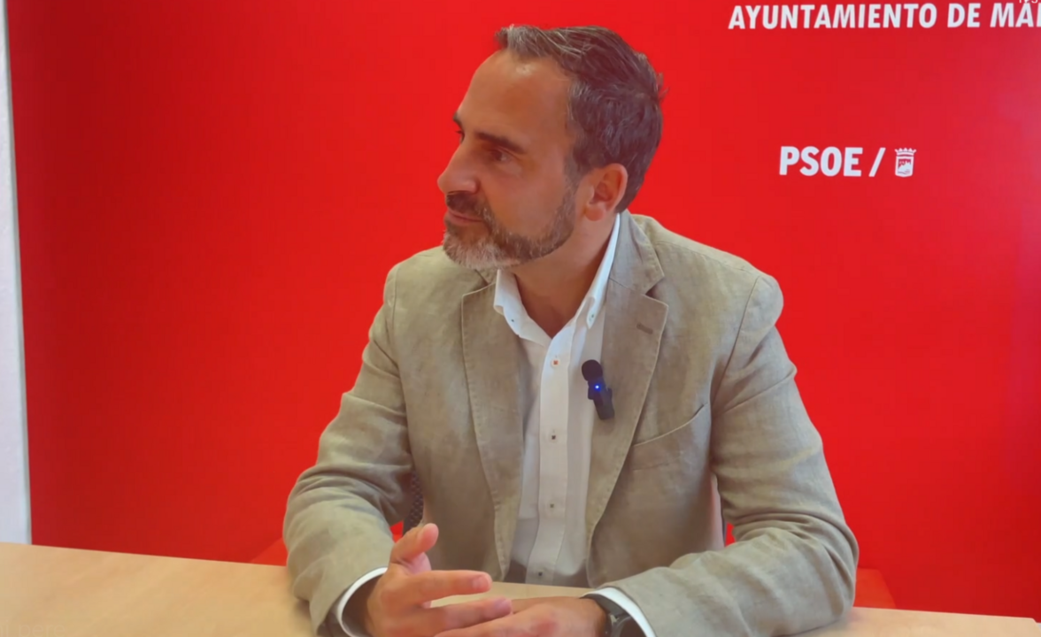 Dani P&eacute;rez, capturado en un momento de la entrevista / Universitas