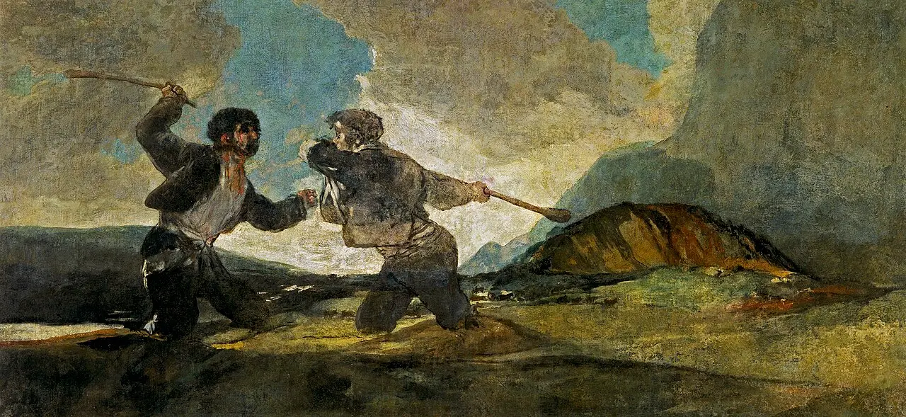 Francisco_de_Goya_y_Lucientes_-_Duelo_a_garrotazos