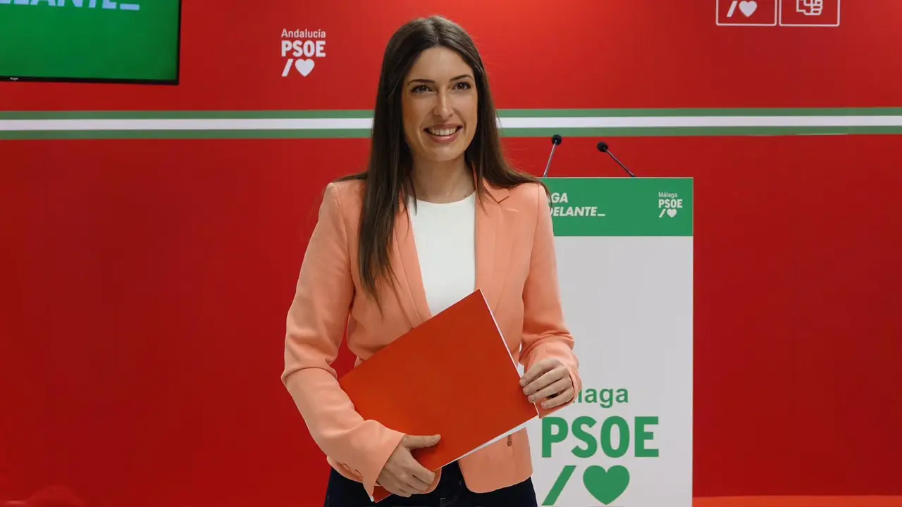 La portavoz del PSOE de M&aacute;laga y 'n&uacute;mero dos' de las listas provinciales al Parlamento, Ana Villarejo / PSOE (cedida)