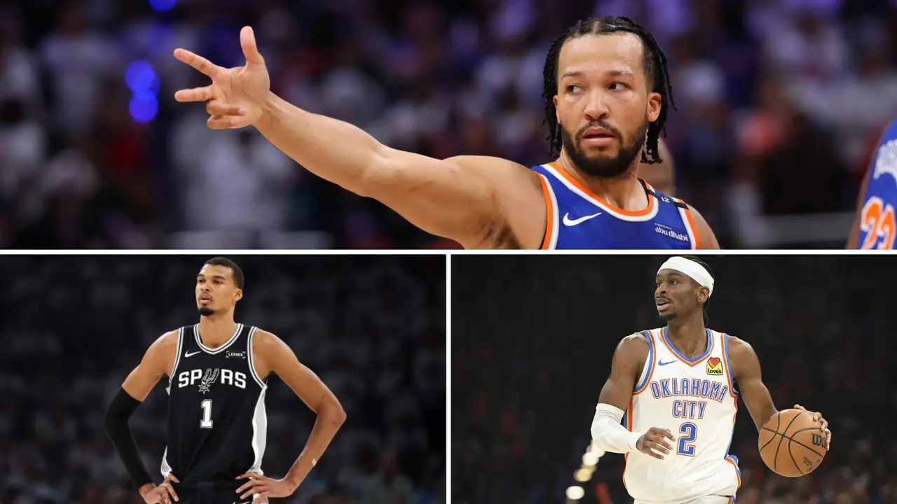 Jalon Brunson espera rival en las finales de la NBA Elaboraci&oacute;n propia a partir de im&aacute;genes de NBC NEWS 