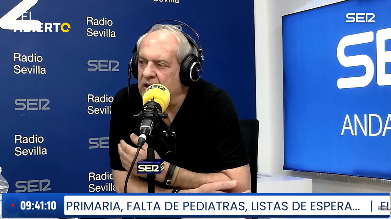 Javier Aroca, en su &uacute;ltimo 'Hoy por Hoy' / Captura de pantalla