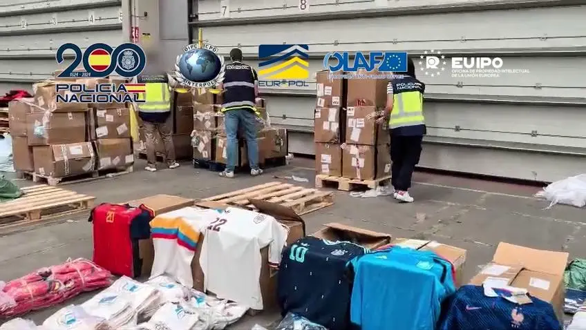 Operaci&oacute;n policial contra la falsificaci&oacute;n ilegal / Ministerio del Interior