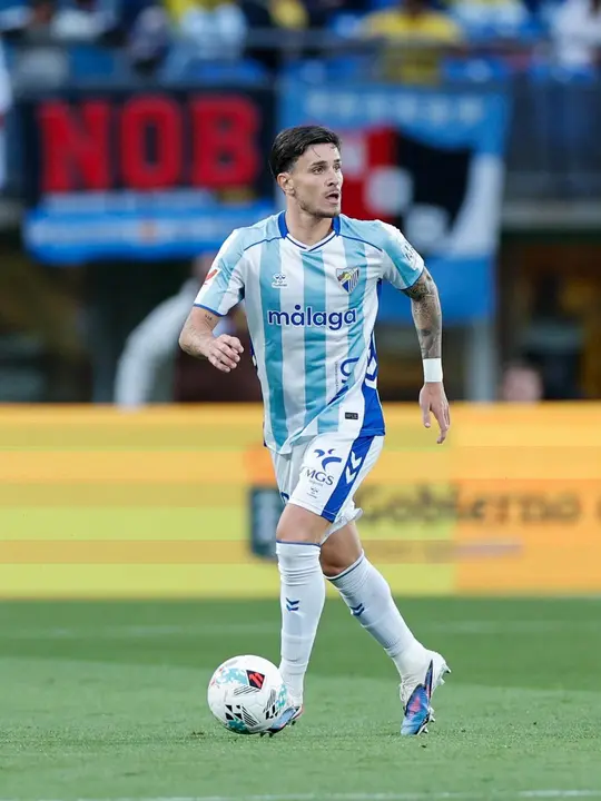 Diego Murillo, defensa del M&aacute;laga CF / Instagram de Diego Murillo