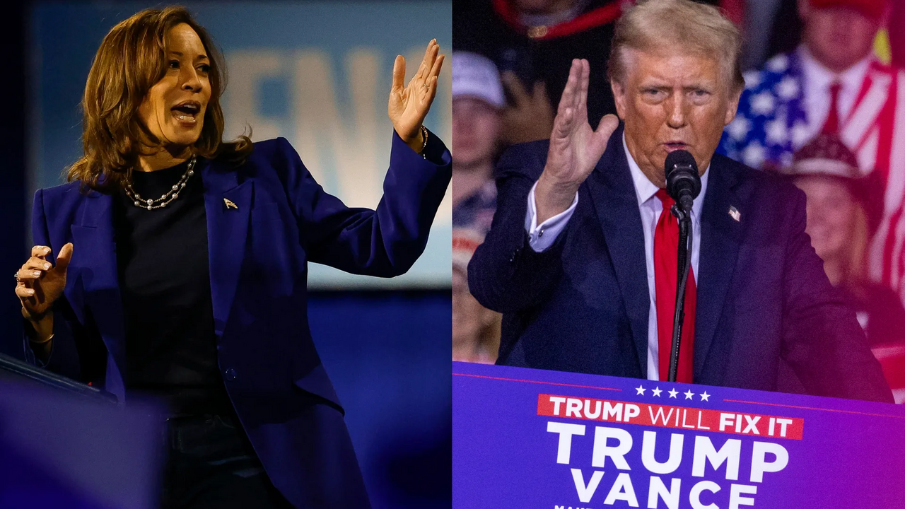 Montaje de Kamala Harris y Donald Trump / EFE