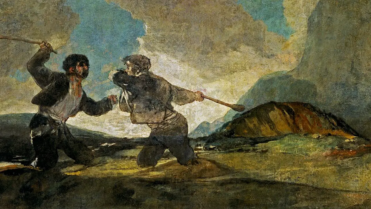 Francisco_de_Goya_y_Lucientes_-_Duelo_a_garrotazos