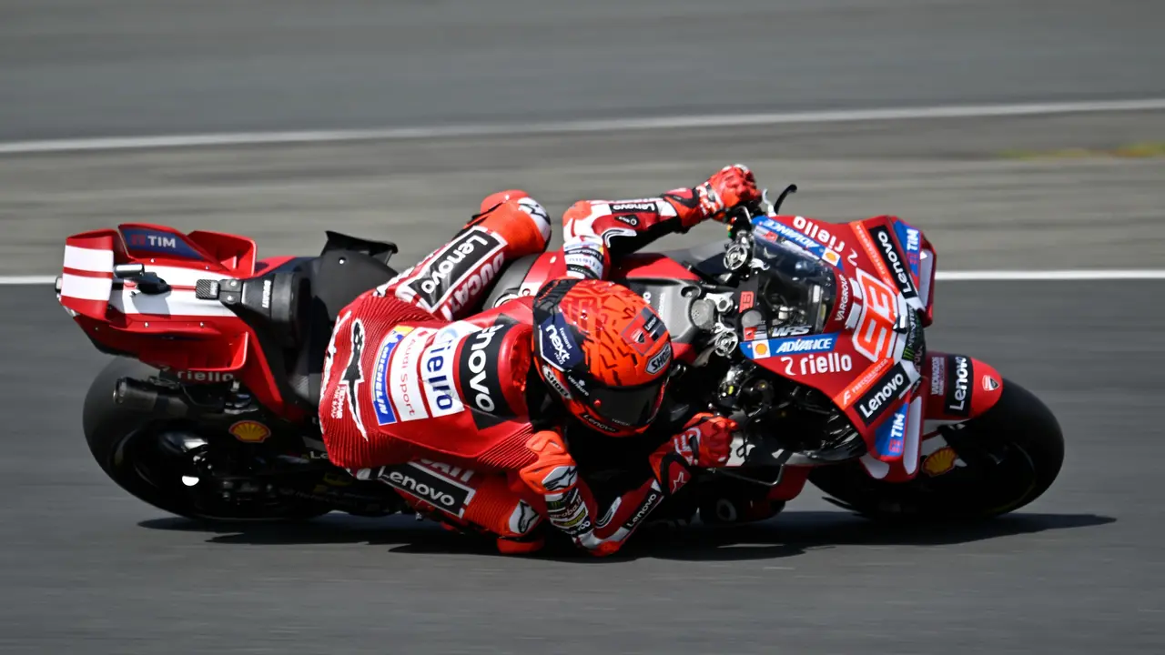 Marc M&aacute;rquez ha sufrido una ca&iacute;da en la carrera al sprint en Le Mans / Europa Press