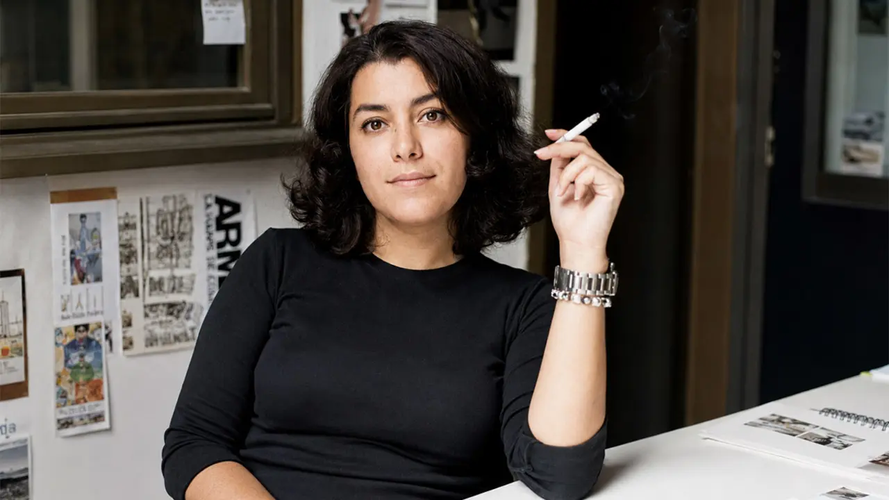 Marjane Satrapi, autora de Pers&eacute;polis / RRSS