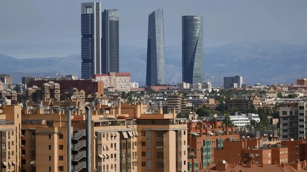 Vista panor&aacute;mica de Madrid con las Cuatro Torres / Agencia EFE / Mariscal