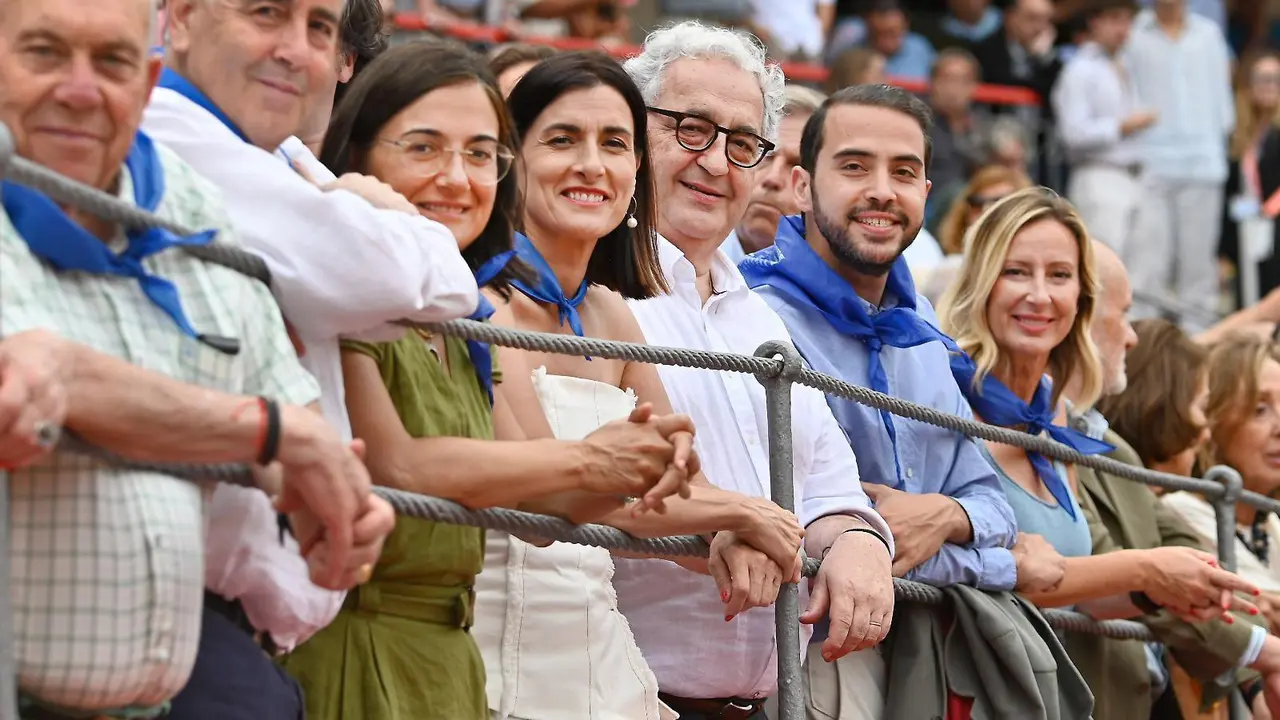 Gema Igual, alcaldesa de Santander, en el Ruedo de Cuatro Caminos / Gema Igual
