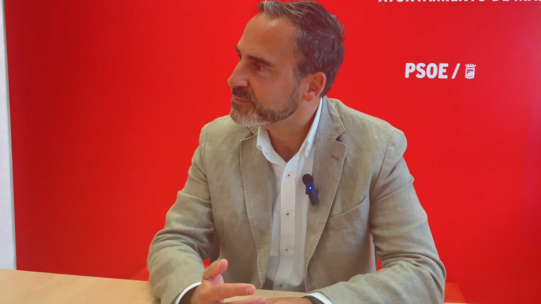 Dani P&eacute;rez, capturado en un momento de la entrevista / Universitas