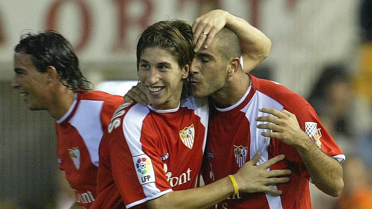 Sergio Ramos, en su primera etapa con el club / Getty Images