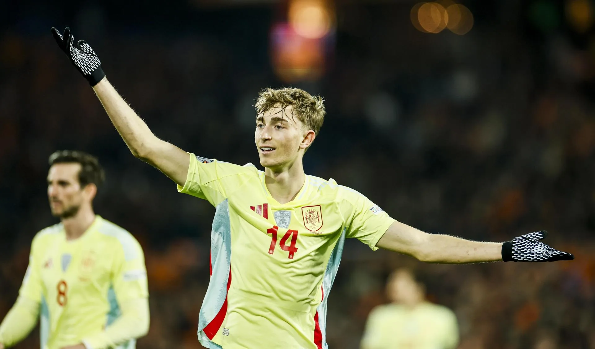 Dean Huijsen se ha quedado fuera de la convocatoria/ EFE