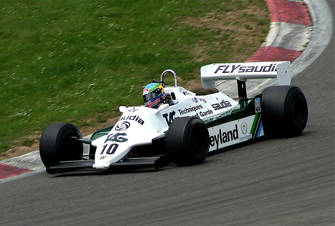 El Williams FW07C, patrocinado por Saudia / Lothar Spurzem