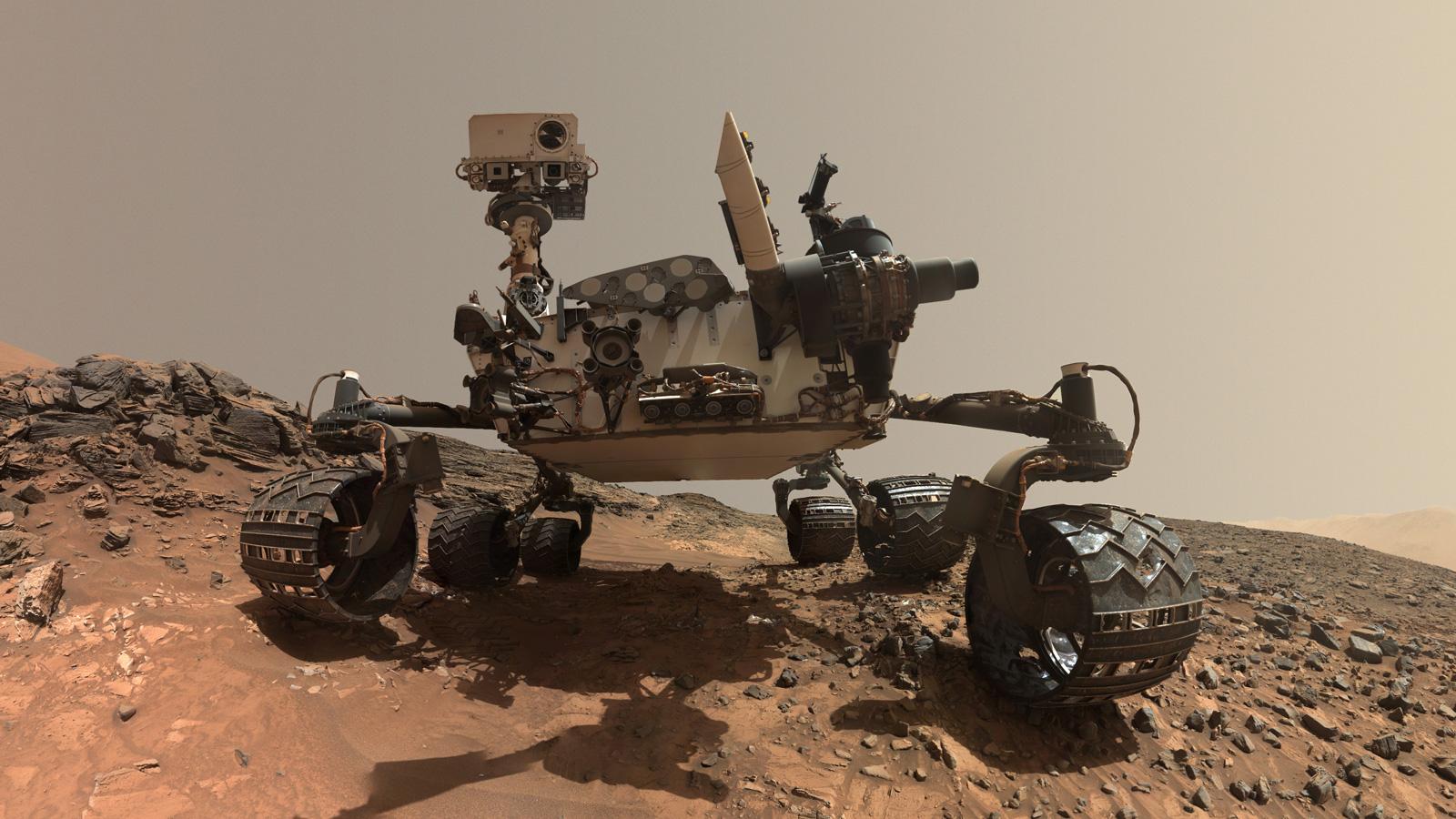 Rover Curiosity en Marte / NASA