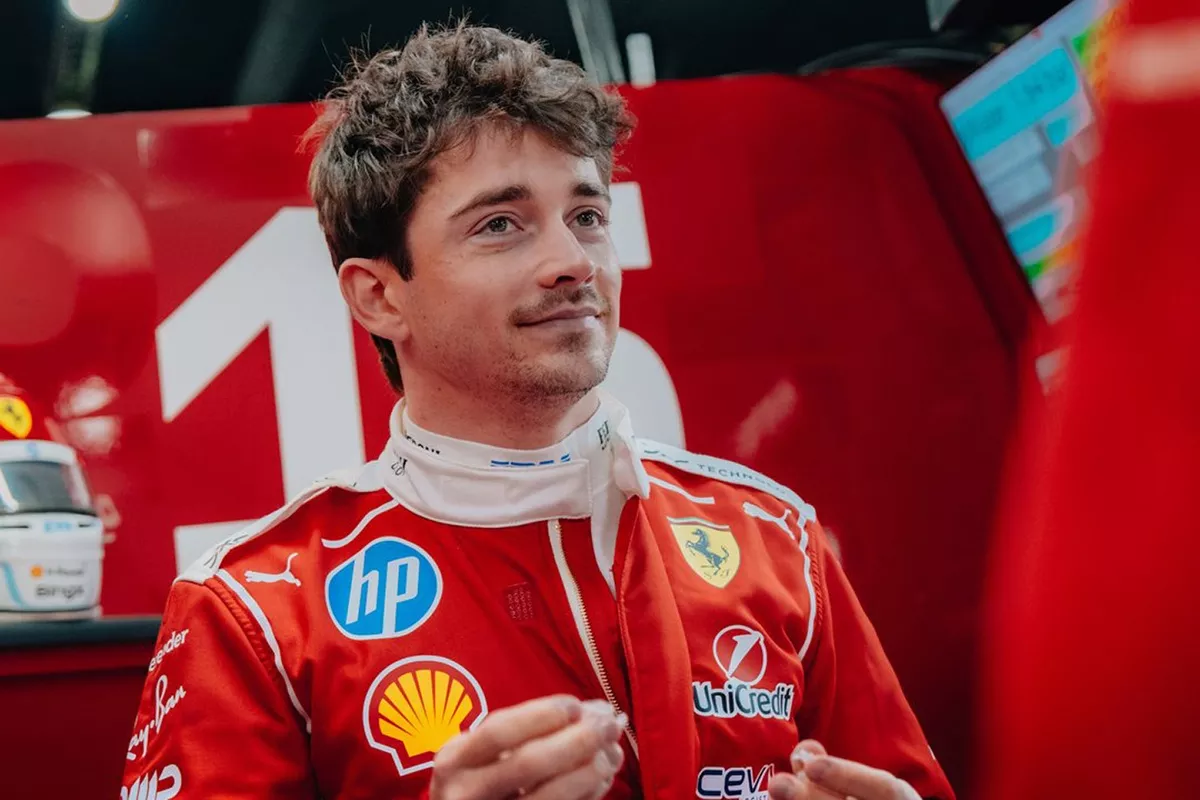 Charles Leclerc, la promesa de la cantera de Ferrari, renovó con la Scuderia hasta 2028 como mínimo / Ferrari