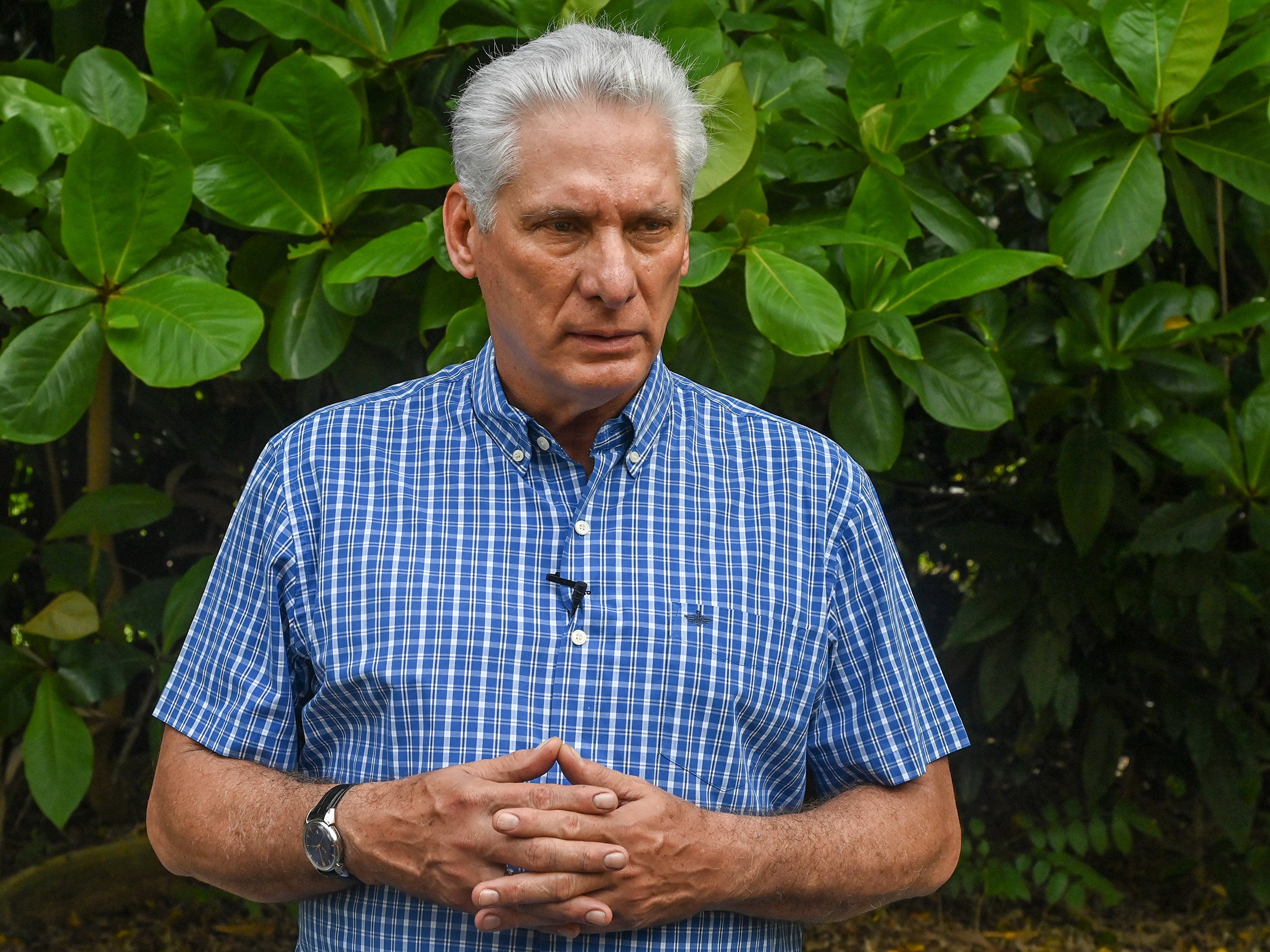 El presidente de Cuba, Miguel Díaz-Canel, en el vídeo en el que anuncia las medidas liberalizadoras. Presidencia de Cuba/Estudios Revolución