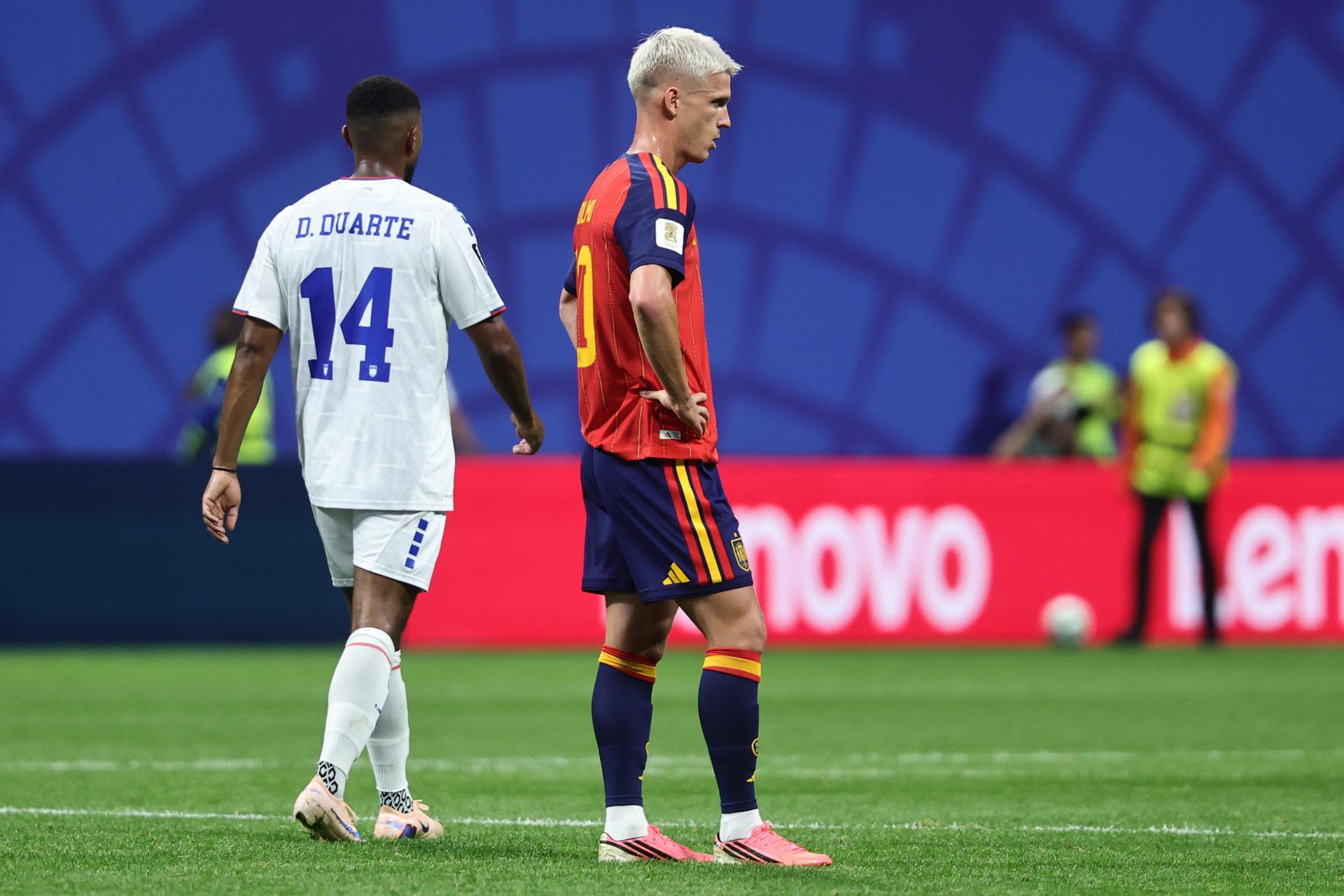 Dani Olmo frente a Cabo Verde