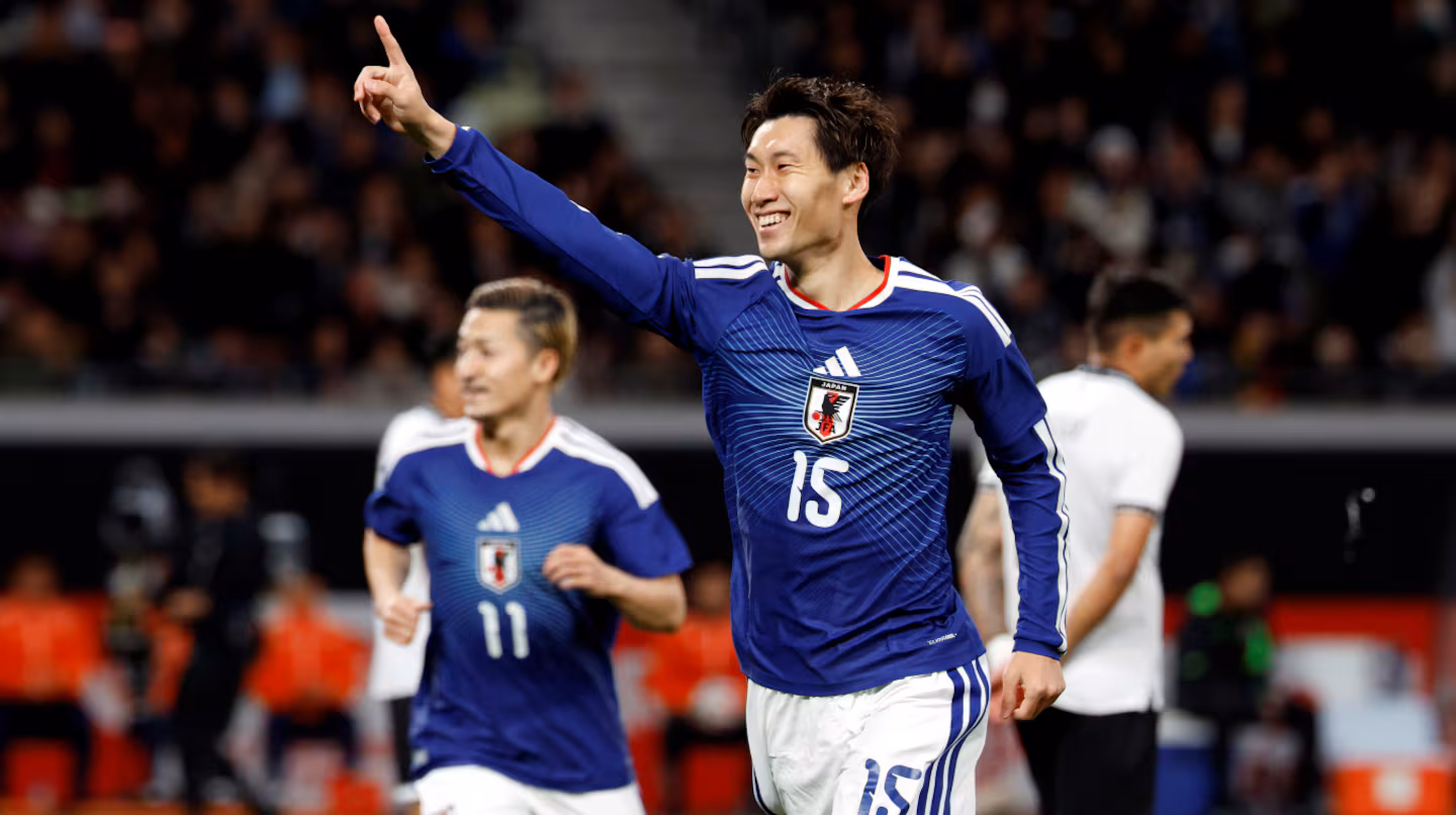 Daichi Kamada celebrando un gol / EFE